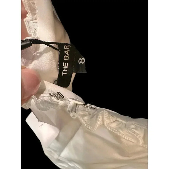 NEW-THE BAR NWT! AVERY DRESS BLANC SZ 8 - Picture 11 of 12